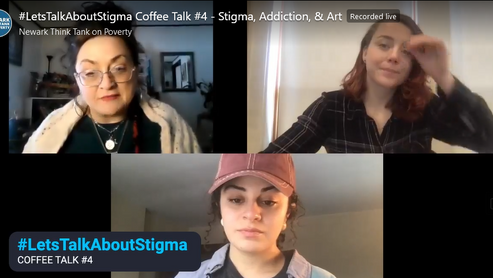 #4 LetsTalkAboutStigma Coffee Talk - Stigma, Addiction, & Art